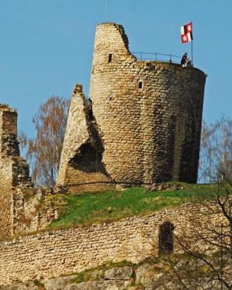 Zřícenina Hradu Michalovice je přístupná veřejnosti